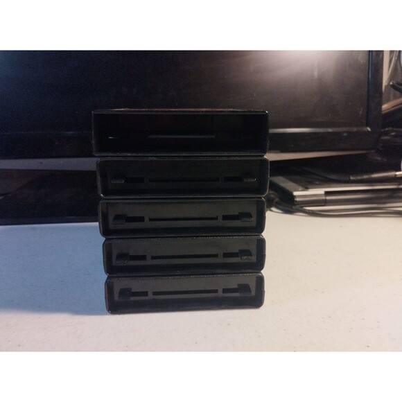 Atari 2600 Lot Of 5 Games - Tested & Work - Asteroids, Atlantis, Slot Racers - Picture 3 of 3